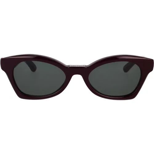 Butterfly Sunglasses with Precise Angles - Bb0230S 007 , female, Sizes: 53 MM - Balenciaga - Modalova