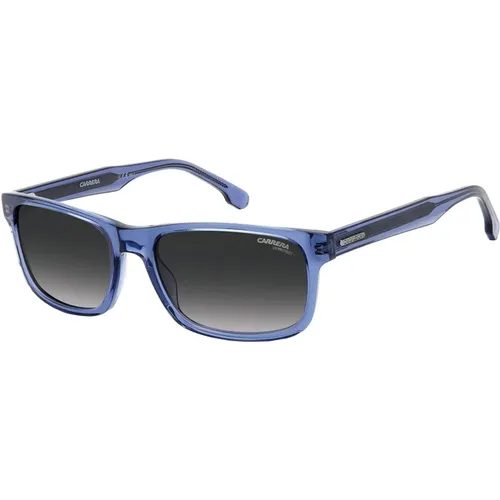Grey Shaded Sunglasses , male, Sizes: 57 MM - Carrera - Modalova