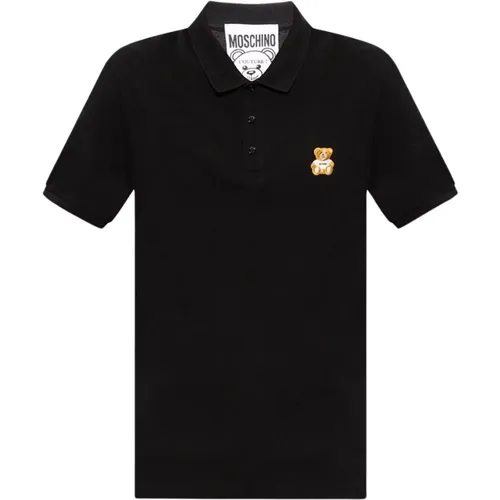 Baumwoll-Poloshirt Moschino - Moschino - Modalova