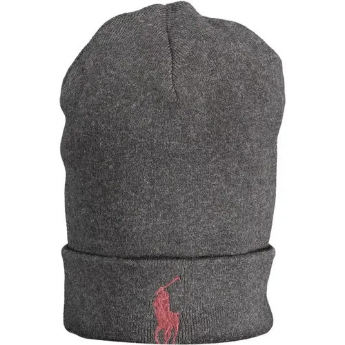 Stylish Cotton Hat with Logo Detail , female, Sizes: ONE SIZE - Ralph Lauren - Modalova