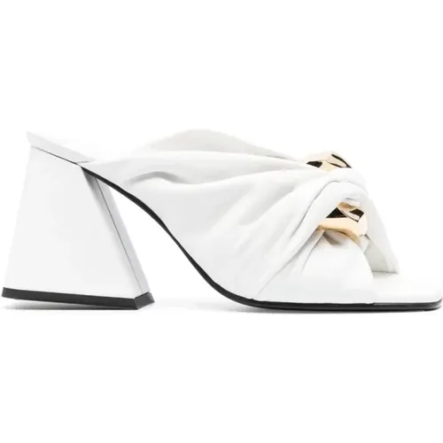 Chain Twist Leder Mules , Damen, Größe: 35 EU - JW Anderson - Modalova