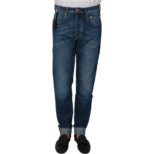Slim-fit Jeans , Herren, Größe: W32 - Siviglia - Modalova