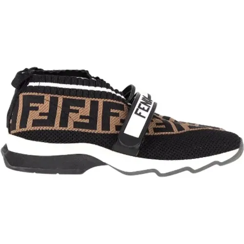 Pre-owned Nylon sneakers , female, Sizes: 3 UK - Fendi Vintage - Modalova