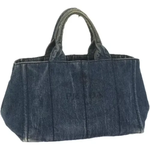 Pre-owned Canvas handbags , female, Sizes: ONE SIZE - Prada Vintage - Modalova