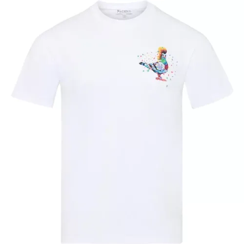 Weißes T-Shirt für Männer - JW Anderson - Modalova