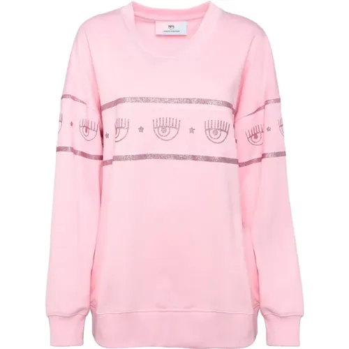 Sweatshirt , Damen, Größe: S - Chiara Ferragni Collection - Modalova