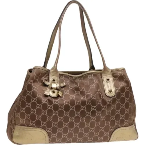 Pre-owned Canvas gucci-bags , female, Sizes: ONE SIZE - Gucci Vintage - Modalova