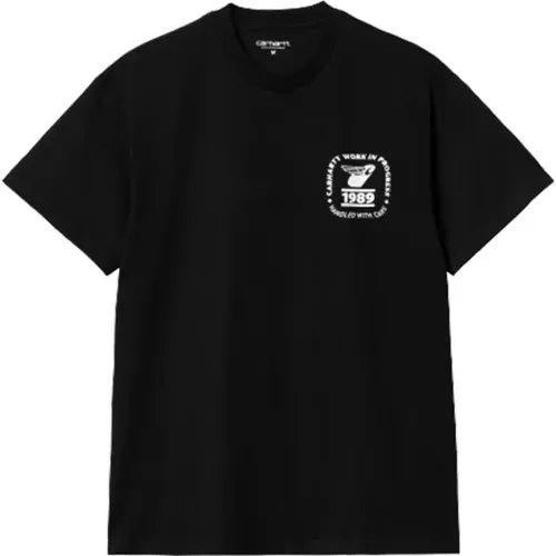Stamp State T-Shirt , male, Sizes: S - Carhartt WIP - Modalova