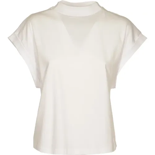 Weiße Oversize T-Shirts und Polos , Damen, Größe: M - Daniele Fiesoli - Modalova