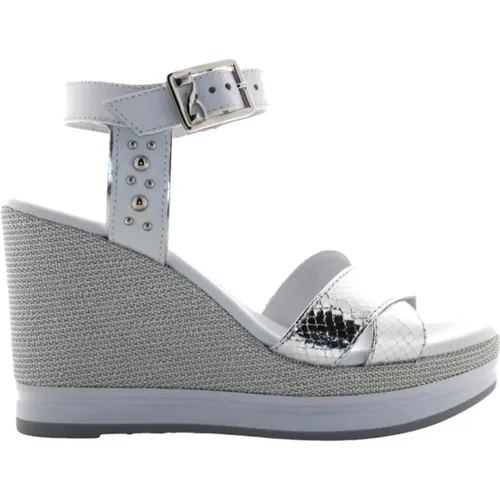 Wedge Heel Sandals , female, Sizes: 7 UK - Nerogiardini - Modalova