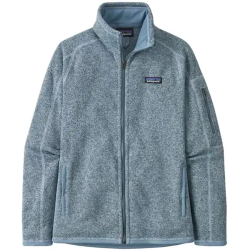 Steam Blue Fleece Jacket , female, Sizes: XS - Patagonia - Modalova