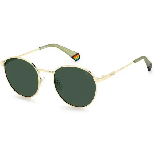 Moderne Metall-Sonnenbrille für Männer , Herren, Größe: 51 MM - Polaroid - Modalova