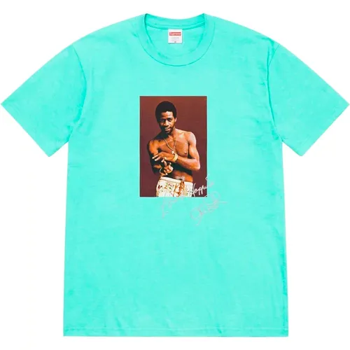 Al Tee Teal Limited Edition , male, Sizes: L, M, S - Supreme - Modalova