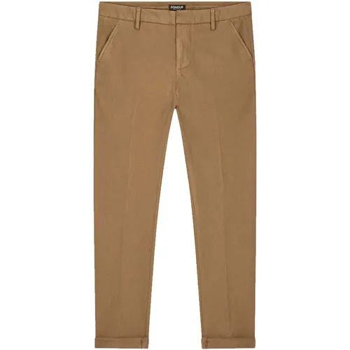 Gaubert Chinos with Discreet Pattern , male, Sizes: W36, W32 - Dondup - Modalova