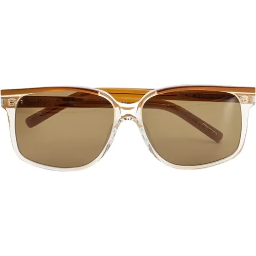 Stilvolle Acetat Sonnenbrille für Frauen , Damen, Größe: ONE Size - Saint Laurent - Modalova