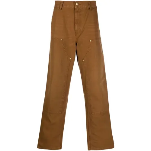Cotton Jeans with High Waist and Wide Leg , male, Sizes: W33 - Carhartt WIP - Modalova