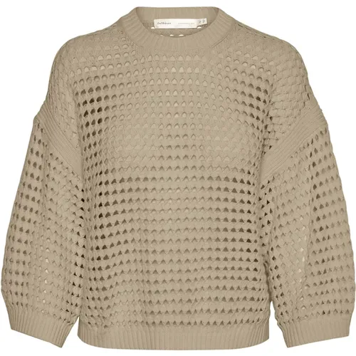 Cool Hole Pattern Knit Sweater , Damen, Größe: M - InWear - Modalova