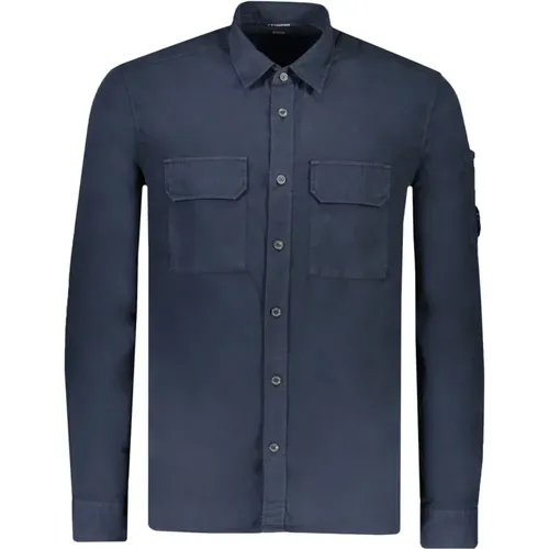 Upgrade Your Casual Wardrobe with Stylish Shirt from Fw22 Collection , male, Sizes: S - C.P. Company - Modalova