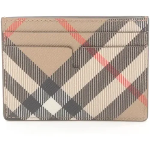 Pre-owned Leather wallets , female, Sizes: ONE SIZE - Burberry Vintage - Modalova