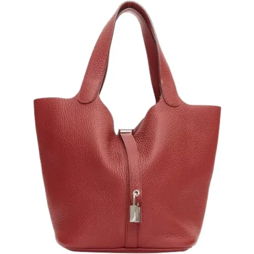 Pre-owned Leather totes , female, Sizes: ONE SIZE - Hermès Vintage - Modalova