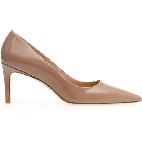 Nude Patent Leather Pumps , female, Sizes: 4 1/2 UK, 4 UK, 5 1/2 UK, 7 UK, 3 UK - Stuart Weitzman - Modalova