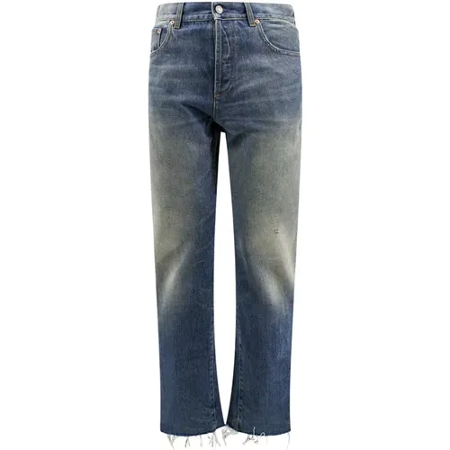 Herrenbekleidung Jeans Blau Aw23 , Herren, Größe: W32 - Gucci - Modalova