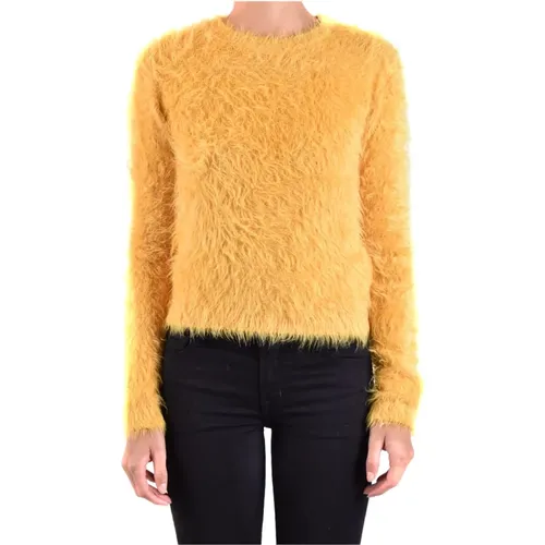 Gemütlicher Rundhals-Strickpullover , Damen, Größe: S - Dsquared2 - Modalova