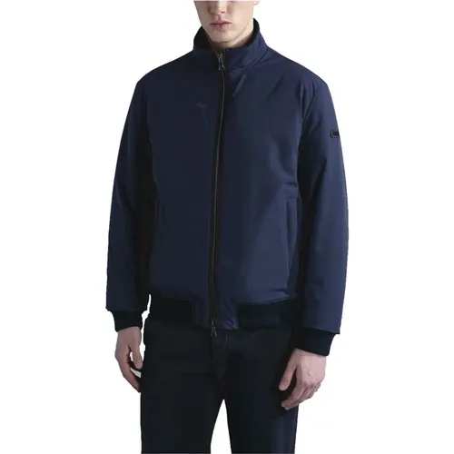 Typhoon Bomber Jacket Ribbed Collar , male, Sizes: 4XL, 3XL - PAUL & SHARK - Modalova