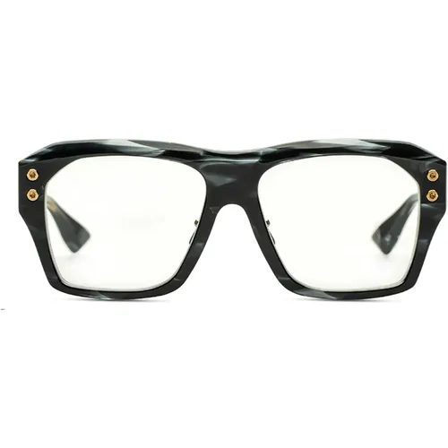 Men`s Accessories Optical frames Grey Ss23 , male, Sizes: 57 MM - Dita - Modalova