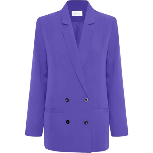 Versatile Boxy Blazer , female, Sizes: M, L, XS, XL, S - Gestuz - Modalova