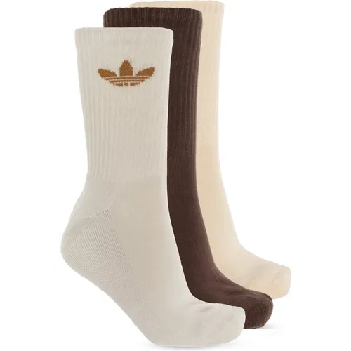 Dreierpack Socken mit Logo - adidas Originals - Modalova