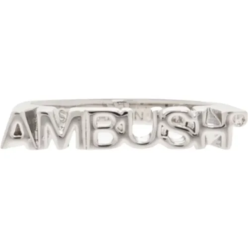 Ring with logo , Damen, Größe: L - Ambush - Modalova