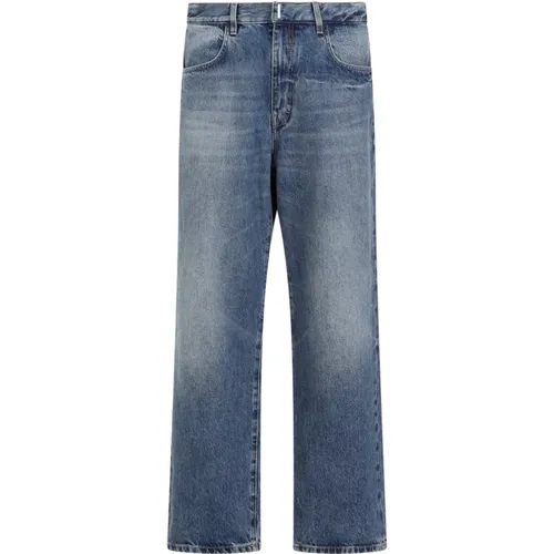Round Regular Fit 5 Pockets Denim Jeans , male, Sizes: W31 - Givenchy - Modalova