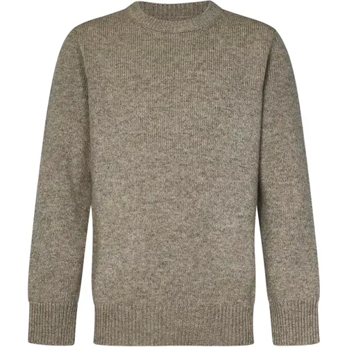 Wool Crewneck Sweater Aw24 , male, Sizes: L, M, S - Maison Margiela - Modalova