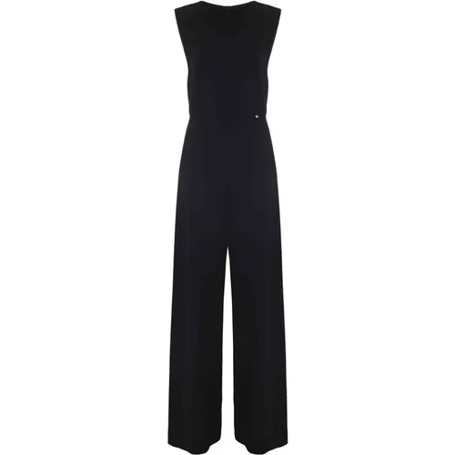 Elegant Off-Shoulder Palazzo Jumpsuit , female, Sizes: S, XS - Kocca - Modalova