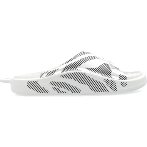 Logo Slides , Damen, Größe: 37 EU - adidas by stella mccartney - Modalova