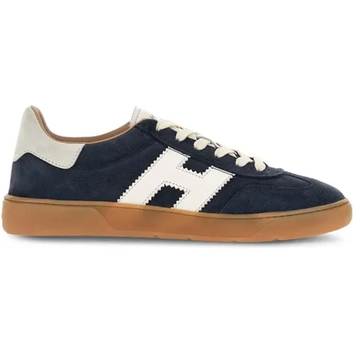 Cool Sneakers with Logo Patch , male, Sizes: 8 1/2 UK, 7 UK, 9 UK - Hogan - Modalova