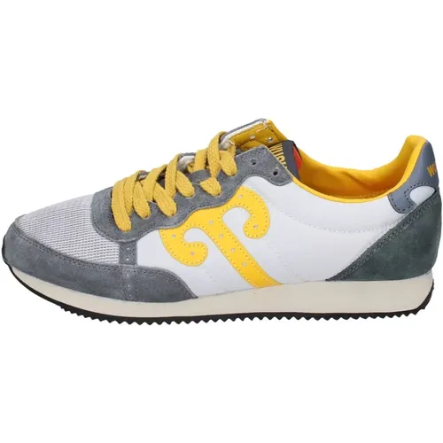 Wildleder Herren Sneakers , Herren, Größe: 42 EU - Wushu Ruyi - Modalova