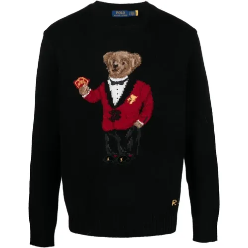 Sweaters , male, Sizes: L, M - Ralph Lauren - Modalova