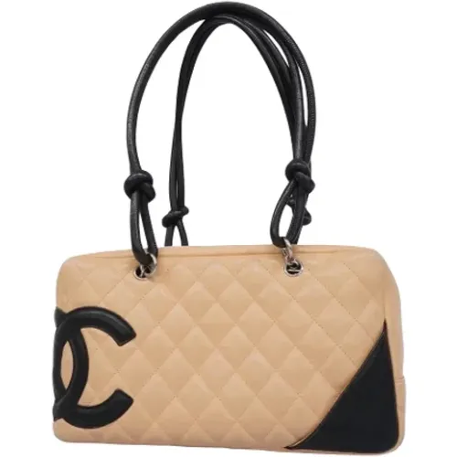 Pre-owned Leather chanel-bags , female, Sizes: ONE SIZE - Chanel Vintage - Modalova