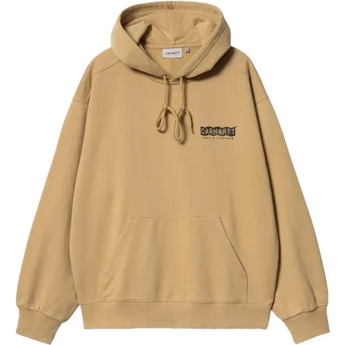 Stamp Hoodie , Herren, Größe: L - Carhartt WIP - Modalova