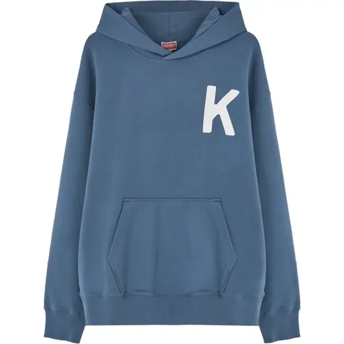 Blauer Bestickter Pullover Kenzo - Kenzo - Modalova