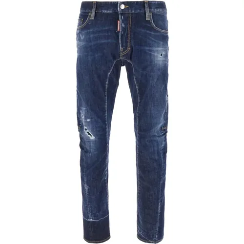 Stylische Jeans für Männer und Frauen , Herren, Größe: XS - Dsquared2 - Modalova
