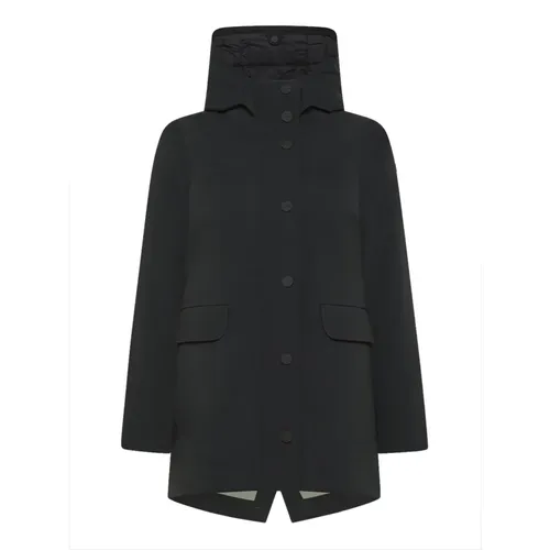 Abnehmbarer Parka Mantel Schwarz - RRD - Modalova