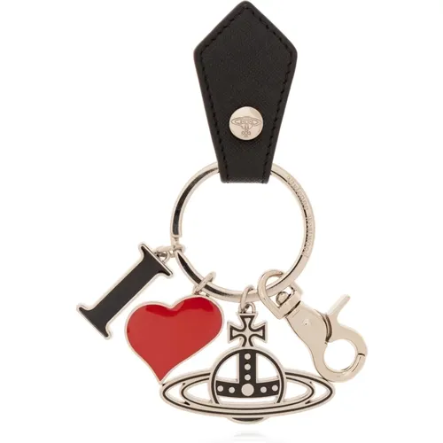 Schlüsselanhänger mit Logo , unisex, Größe: ONE Size - Vivienne Westwood - Modalova