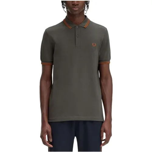 Modern Polo with Laurel Crown Logo , male, Sizes: M, S - Fred Perry - Modalova