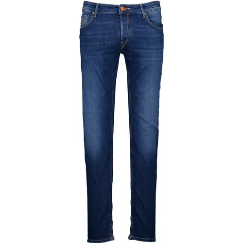 Orvieto Jeans , male, Sizes: W38 - Hand Picked - Modalova