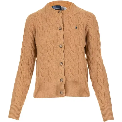 WL Bargeld-Cardigan , Damen, Größe: M - Ralph Lauren - Modalova