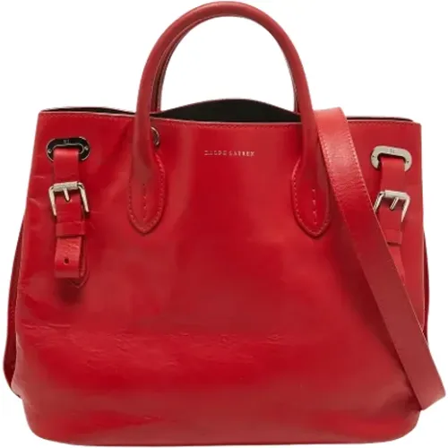Pre-owned Leder Handtaschen , Damen, Größe: ONE Size - Ralph Lauren Pre-owned - Modalova