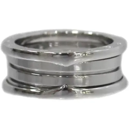 Pre-owned White Gold rings , female, Sizes: ONE SIZE - Bvlgari Vintage - Modalova